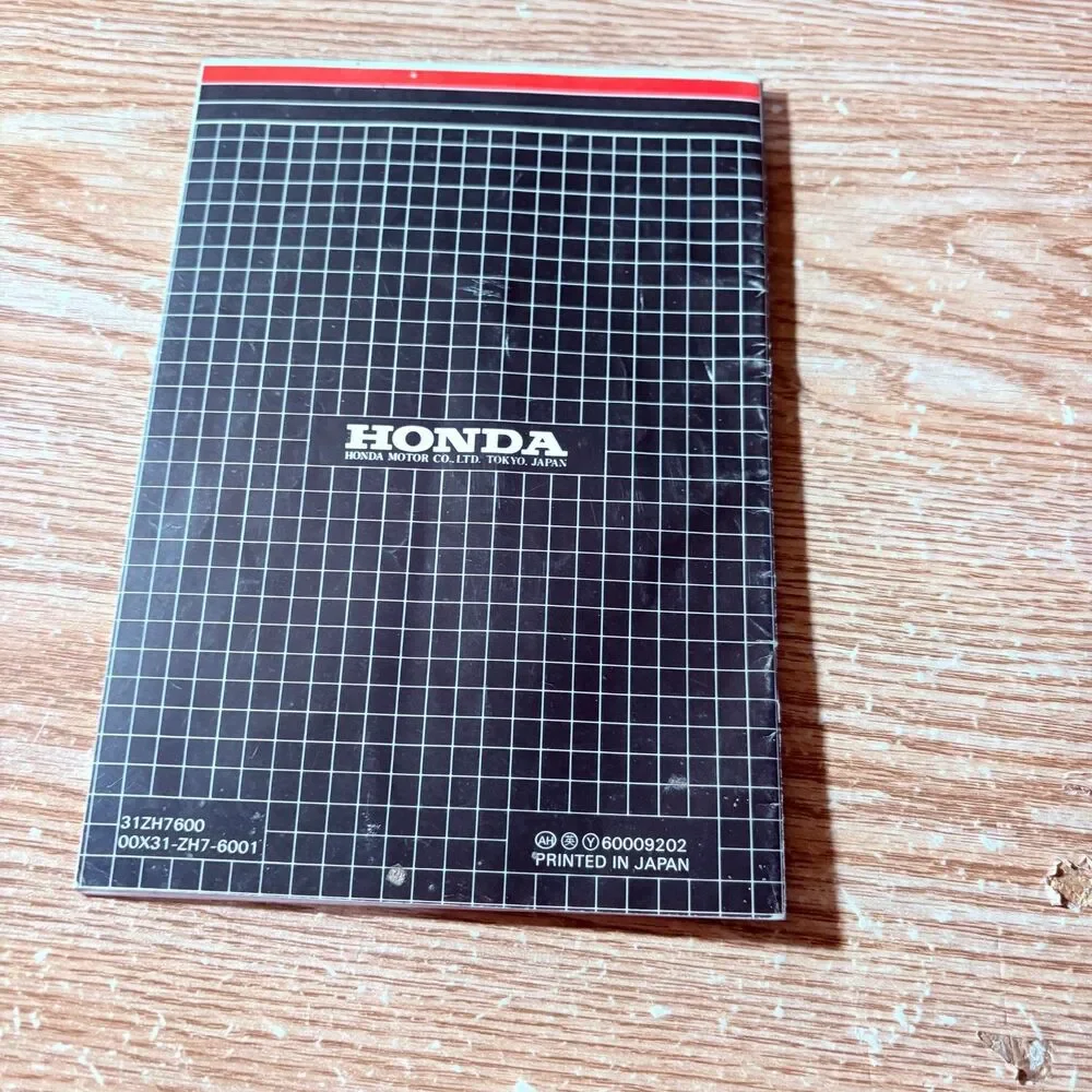 Original Honda Gx120 Gx160 Gas Engines Operators Owners Manual Nice Shape